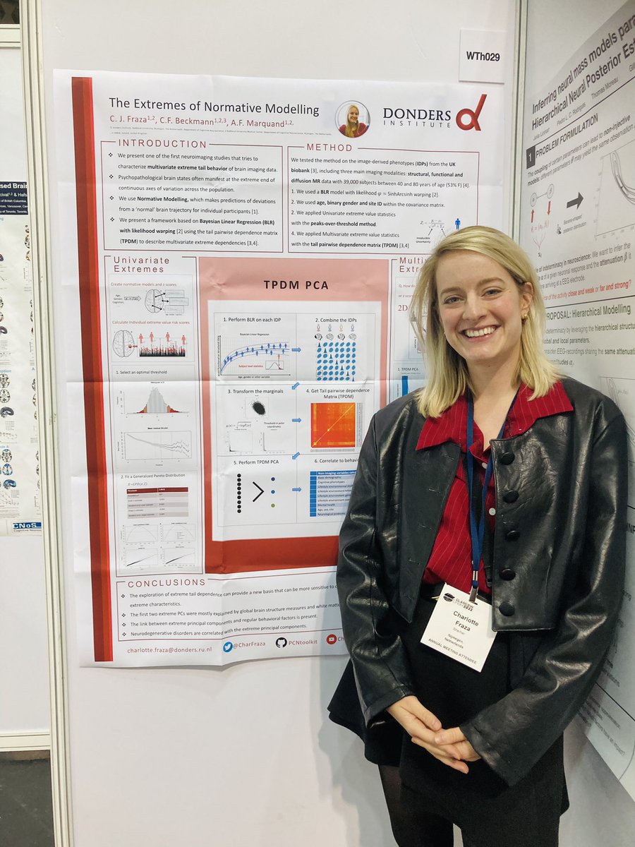 CharFraza (@cfraza) on Twitter photo Want to know how to model your individual multidimensional extreme deviations from normative models? We developed a new method based on extreme value statistics to do exactly this! Catch me Wed and Thurs at 12:45 at WTH029 to learn more. #OHBM2022 With @amarquand <a href="/MR_CFBeckmann/">Christian Beckmann</a> Want to know how to model your individual multidimensional extreme deviations from normative models? We developed a new method based on extreme value statistics to do exactly this! Catch me Wed and Thurs at 12:45 at WTH029 to learn more. #OHBM2022 With @amarquand <a href="/MR_CFBeckmann/">Christian Beckmann</a>