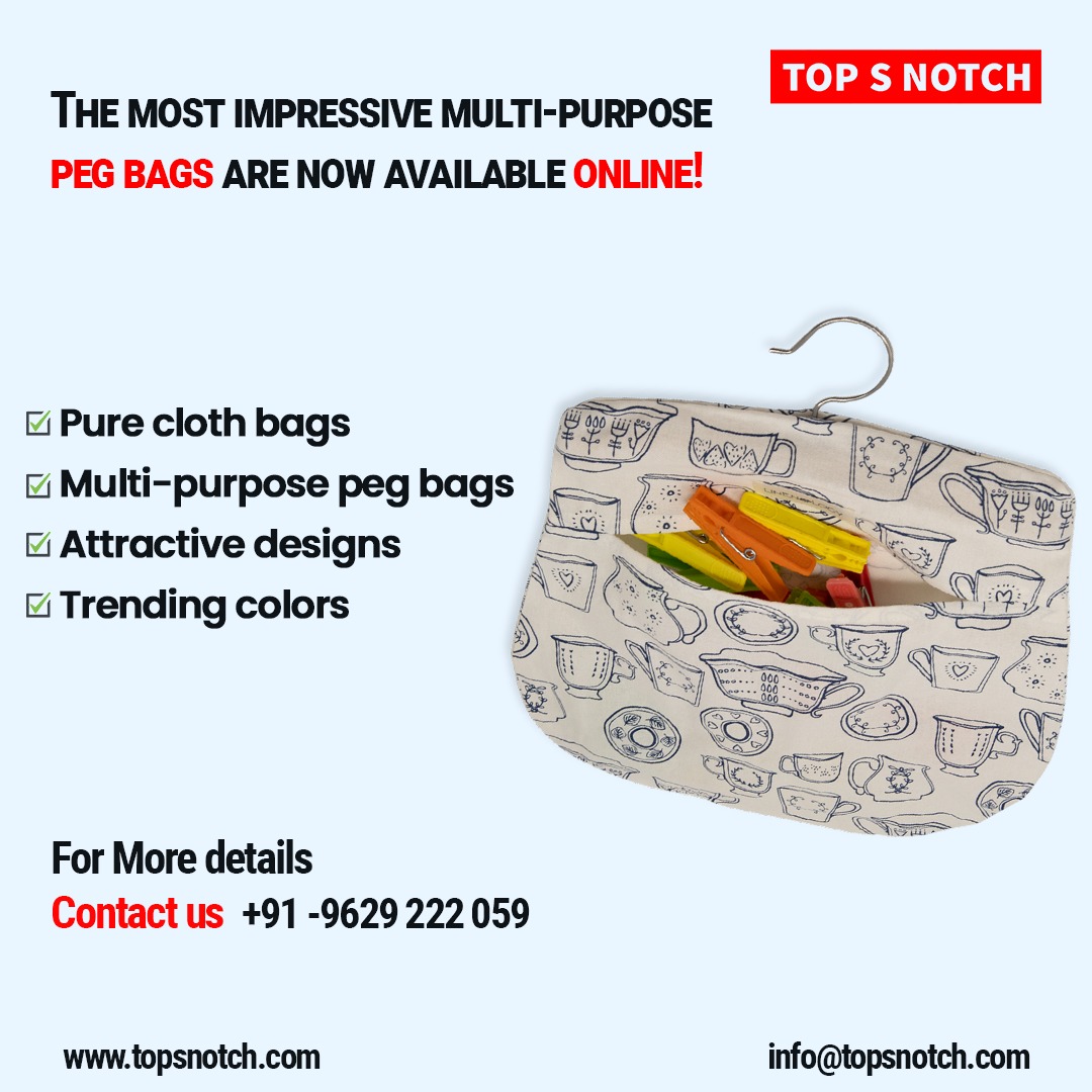 TopSNotch2's tweet photo. Top S Notch Peg Bags for Trendy Sheroes!

Damn cute small shopping bags with long tags to stay on the shoulders. 

Shop Now: https://t.co/rogZNoVrGO
Contact Us: +91 9629222059

#topsnotch #onlinestore #onlineshopping #karur #begbags #bags #bag #pureclothbag #trendingcolors https://t.co/qv50Sw1wES