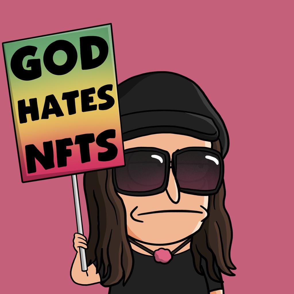 What would be the face of these protesters knowing that they are going to be part of an unethical NFT collection? 
#GodHateNFTs @GodHateNFT #NFTNYC