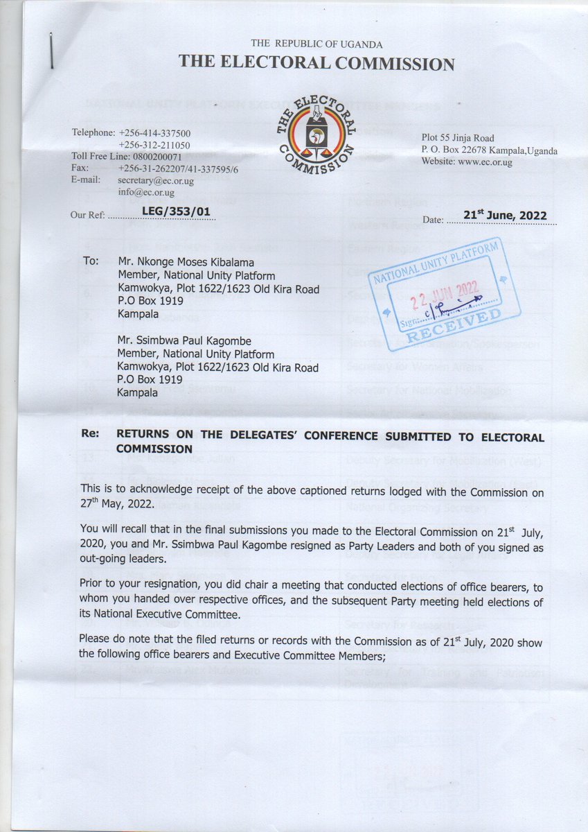 PatriqKanyomozi's tweet photo. Bambi Kibalama! The people using him thought that holding a delegates conference is like doing Facebook live mbu anyone just wakes up and does it. https://t.co/3ZrfhOoss3