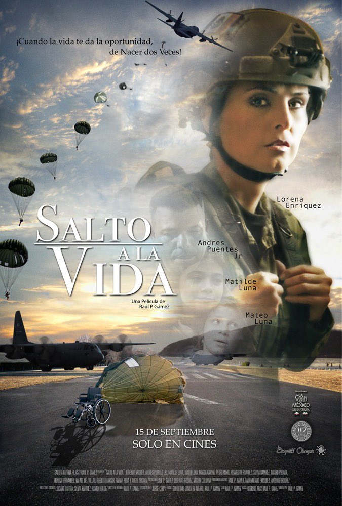 Póster oficial de Salto a la Vida. 15 de Septiembre SOLO EN CINES