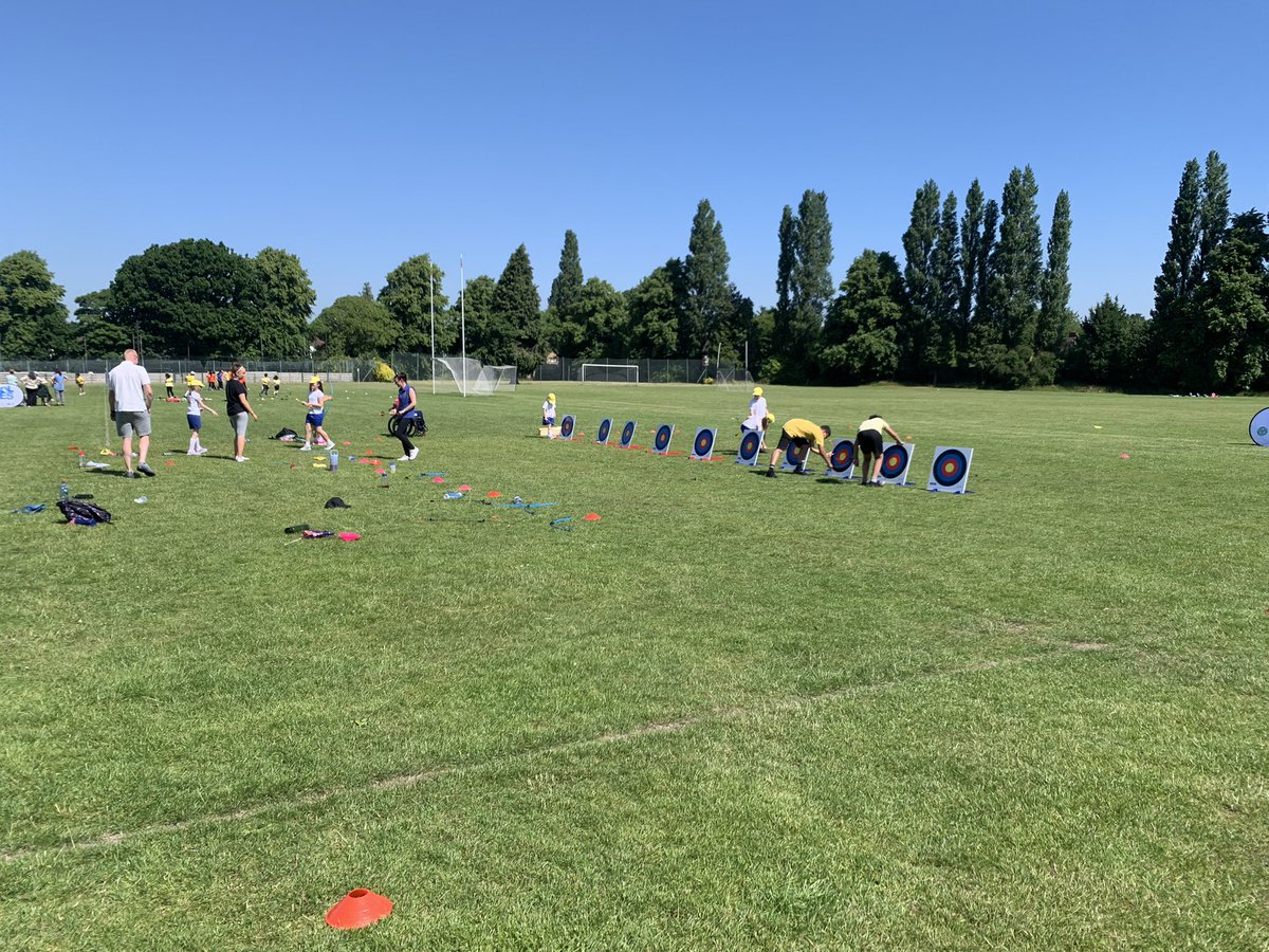 The sun is shining on our <a href="/birminghamcg22/">Birmingham 2022</a> 2nd Commonwealth Games festival with <a href="/BCSGO/">Bishop Challoner SGO</a> supported by <a href="/EnglandHockey/">England Hockey</a> <a href="/PrimaryWorkshop/">Primary Workshops</a> @warks_wcb <a href="/patbensonboxing/">Pat Benson Boxing Academy</a> <a href="/MoseleyRugbyCD/">Moseley Rugby Community</a> <a href="/ArcheryMel/">Mel clarke</a> <a href="/270climbing/">270 Climbing Park</a> <a href="/YourSchoolGames/">School Games</a> <a href="/YouthSportTrust/">Youth Sport Trust</a>