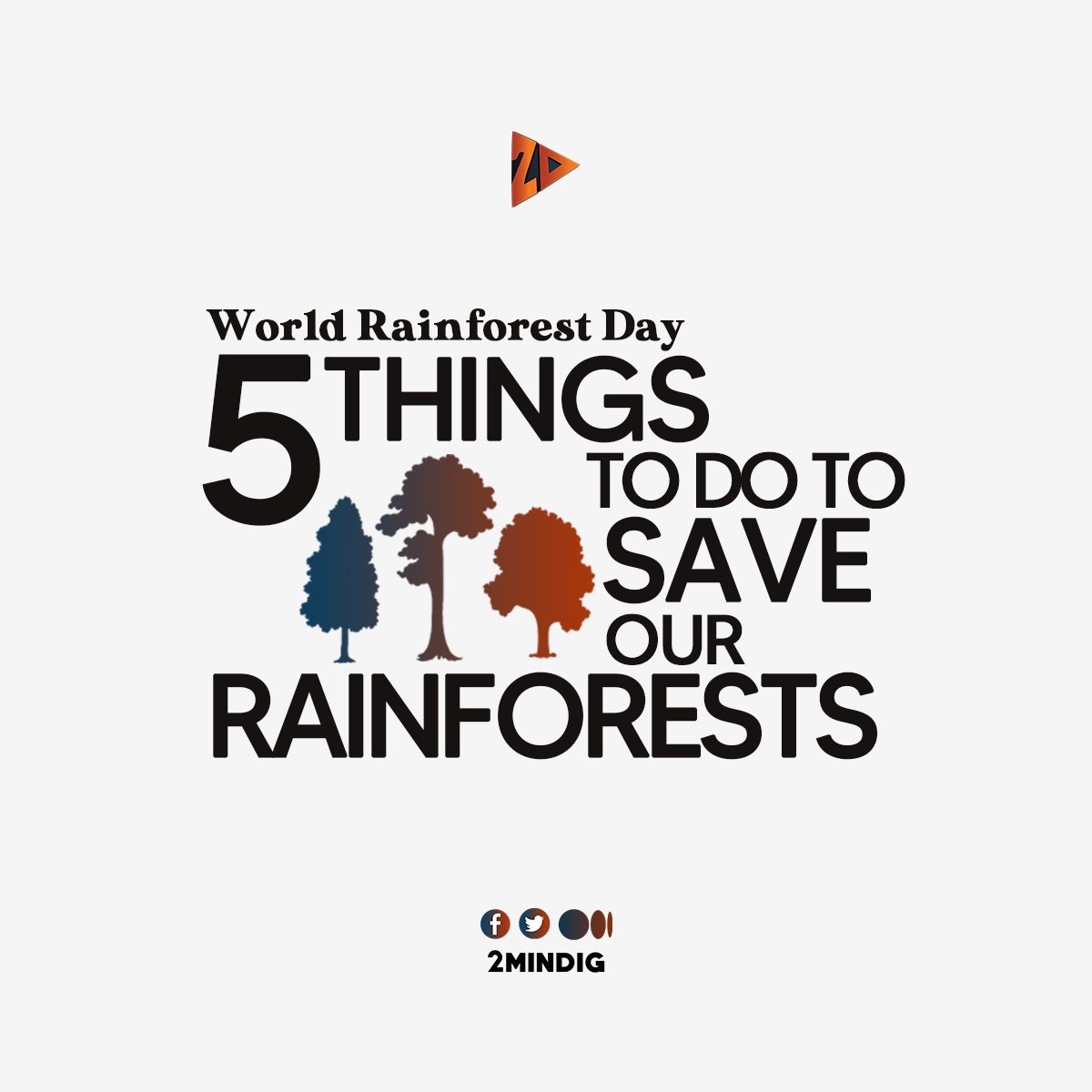 2minDig's tweet photo. Rainforests are essential to all living things. They give us so many life benefits in general.
Today, as we celebrate world rainforest day, here are 5 things we can do to save our rainforests and save the world.
#WorldRainforestDay
#2MINDIG
βοΈ Yshan Pahilga
π¨ Alexa Agaloos" https://t.co/3s3cb7icpi