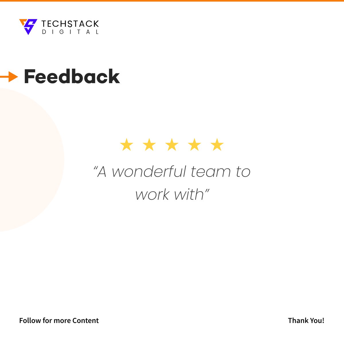 TechstackD_'s tweet image. Sharing one of the many experiences that we cherish....
We enjoy and greatly appreciate it when our client loves our work, and it is worthwhile when they express satisfaction and praise our efforts. 
#clientdiaries #techstackclientdiaries #clientsatisfaction  #techstackdigital