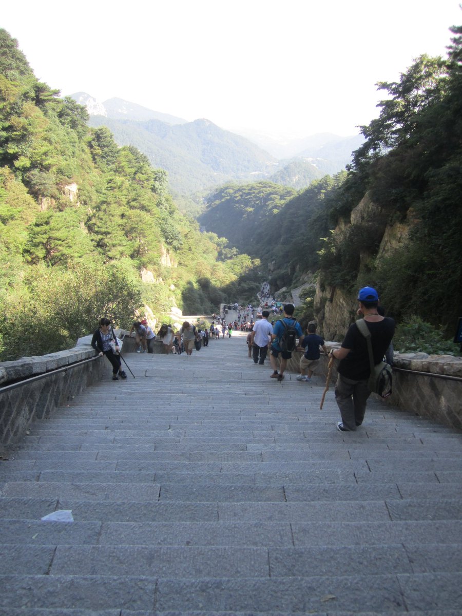RushFanCast's tweet photo. On this week's @RushFanCast, we wrap up our five-episode discussion of @rushtheband's #HoldYourFire! @jarad2112 Jarad Schofer takes us up the seven thousand stairs to the top of Tai Shan (and shared some amazing photos)! Join us, #RushFamily!  #TaiShan #ChinaSangToMe https://t.co/8B9SVLUP4d
