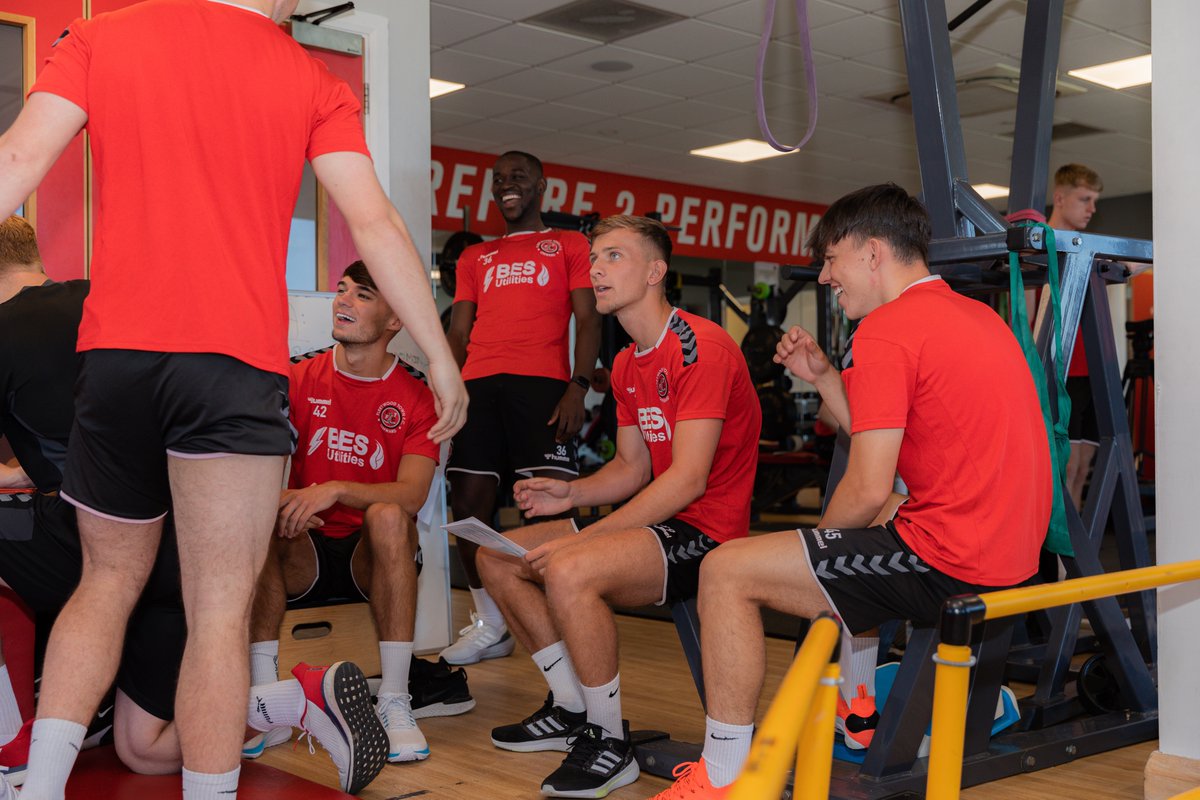 The Development Squad are back in the building, and are set for a full day of training - keep your eyes peeled for coverage throughout this afternoon 💪

#OnwardTogether
