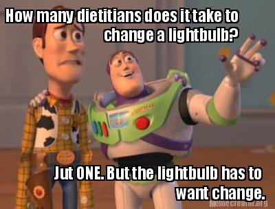 A bit of Wednesday Wit for Dietitians Week #DW2022