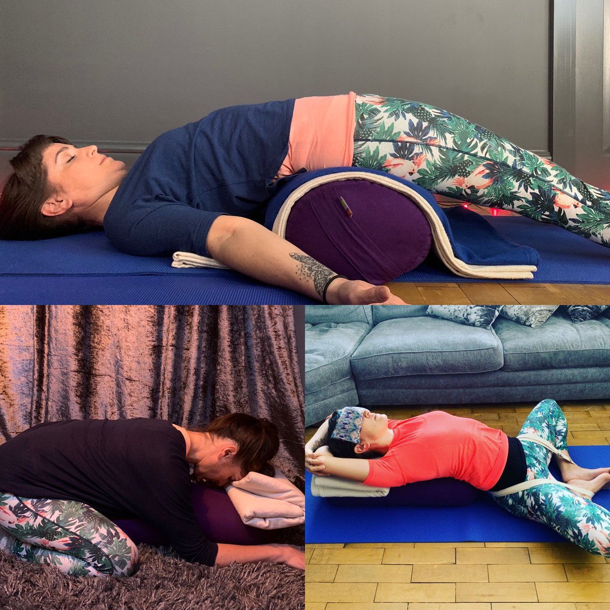 Cool your body down after a hot day,
Calm you mind after a stressful day… tonight’s Restore &amp; Recharge will do both! 

7.30pm at YOUR HOUSE: Join me in the comfort of your own home. For a completely restful workshop. 

Book: naomi8301.wixsite.com/naomi/bookings…
 Also on @movegb #iyengaryoga