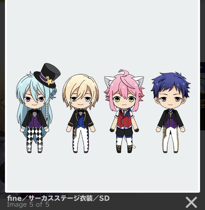 サーカス衣装のtwitterイラスト検索結果