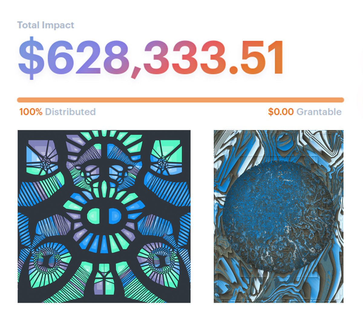 steganon's tweet photo. Grants from Assorted Positivity proceeds were recently distributed to @MakeAWishIntl &amp; @MakeAWish via @endaomentdotorg (over $39k) ✨

Final grant distributions from Autology proceeds are also complete! 🎉

Many thx to all collectors 🙏

see full details: https://t.co/OeZrtnsi6Y https://t.co/96DVDRZYih