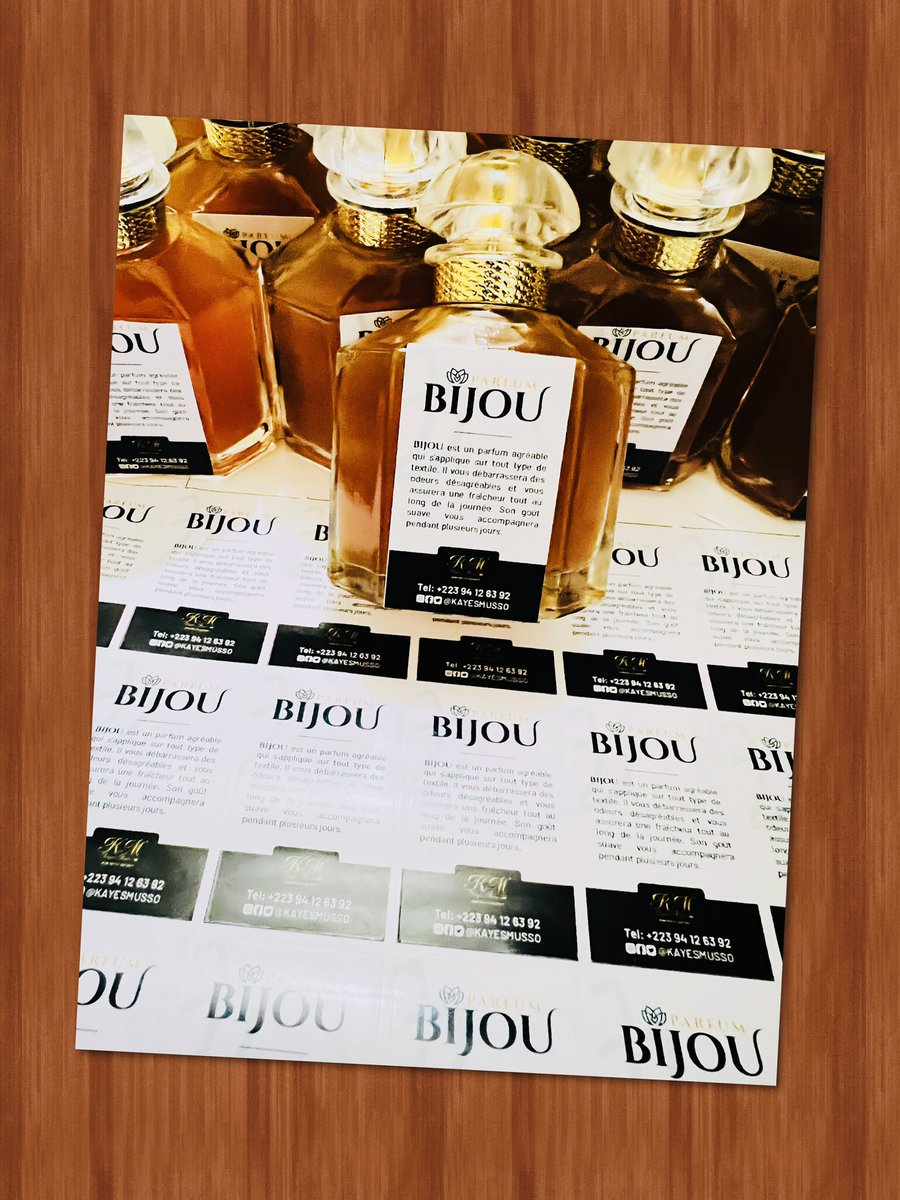 KayesMusso's tweet photo. “Le parfum d'une femme en dit plus sur elle que son écriture”. C.D

#Kayesmusso #monpetitsecret #parfumbijou #bonneodeur #bienêtre #newlook #madeinmali #madeinafrica https://t.co/Zt266NjTQD