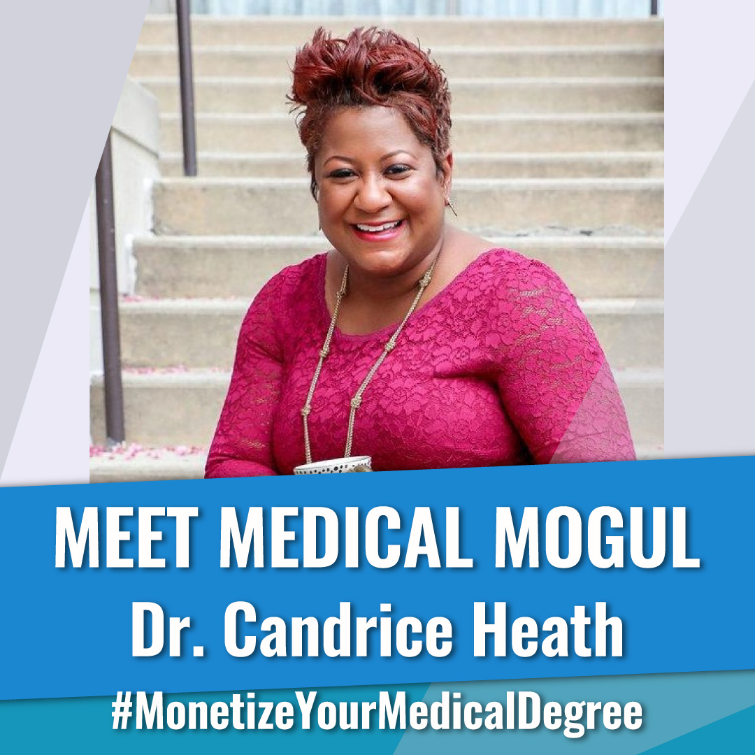 MedicalMoguls's tweet photo. Let's put our hands together to give a HUGE round of applause to the #MedicalMogulOfTheWeek. Congratulations, Dr. Candrice Heath. DOCs find out how she is monetizing her medical degree here: ⁠https://t.co/OHbIMl2Raw.⁠ https://t.co/KZsLeOXDqF