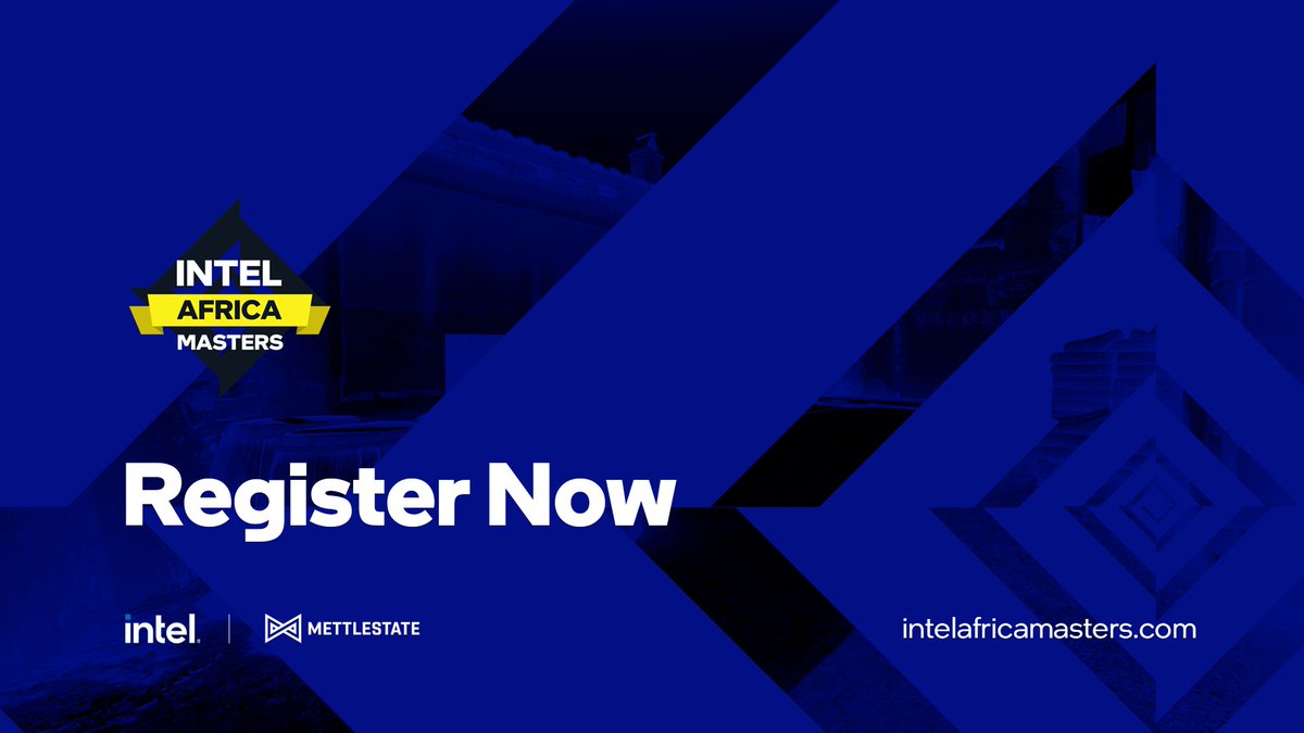 Mettlestate's tweet photo. Will you be a part of history or will you be on the side-lines? 👀🔥

Intel Africa Masters 2022 🙌🤩��� $30 000 on the line, don't miss your chance 🔫💰

Register your team TODAY: https://t.co/y4DwZ6JTWc

@Intel @IntelGaming

#Intel #IntelAfricaMasters #IntelGaming #CSGO https://t.co/DS0mYt1tBd