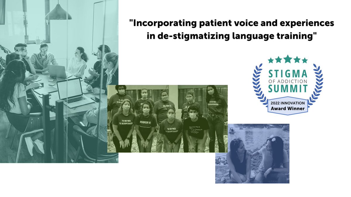 ShatterproofHQ's tweet photo. π‘ The words YOU choose matter, and with amazing efforts like this consumer-informed staff training created by @BHCHP, the stigma surrounding patients with SUD can be eliminated. Learn more about this innovative work: https://t.co/O4BIO0Jeoh #StigmaSummit https://t.co/wv1Xd07ssr