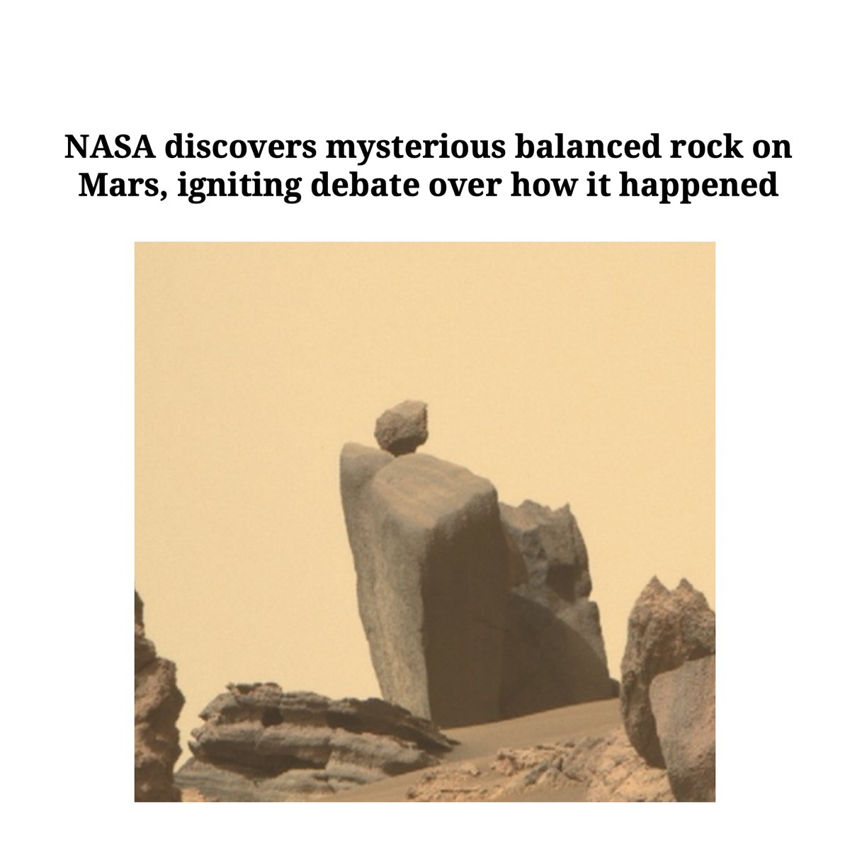 SarantosMelogia's tweet photo. Hmmmmm
https://t.co/2cJ94uT57y
#mars #marsarmy #marsattacks #nasa #nasabeyond #nasafails #nasaheadquarters #nasahoax #Space #spacer #spaceship #spacex #spaces #spaceart #spacestation #spaceman #spacecraft #spacetravel https://t.co/0xw2jm9y1j