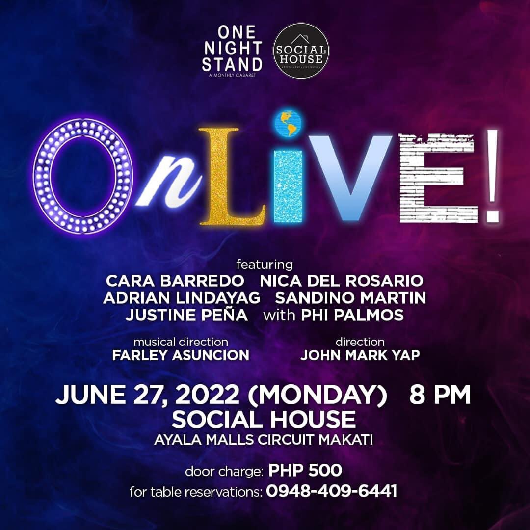 Kitakitsssss 🏳️‍🌈🏳️‍🌈🏳️‍🌈

June 23 - Girl Nation Pride 2022 at Nectar
June 25 - Alab For Love Pride Festival at QC Memorial Circle
June 25 - Atin Ang Kulayaan: The 2022 Metro Manila Pride Festival at CCP Open Grounds
June 27 - One Night Stand: OnLive! At Social House