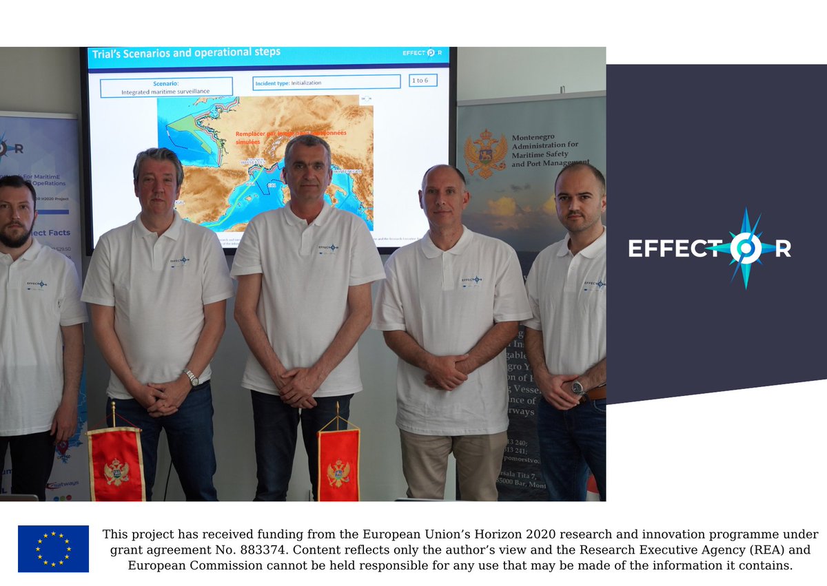 effector_h2020's tweet photo. On May 1⃣1⃣– 1⃣2⃣, 2⃣0⃣2⃣2⃣ the #EFFECTOR_project performed the #French_Trial🇫🇷 

👉w/@navalgroup, @IRIToulouse, @thalesgroup, @SGMer 
 
👉w/ also @msdmontenegro, @SatwaysLtd @hellenicpolice, @MarinhaPT, @EngineeringSpa, #EAMA, #HMOD 

🔻Read more🔻
https://t.co/mcpSRSelBb
#CISE https://t.co/QNhJ2nyirq