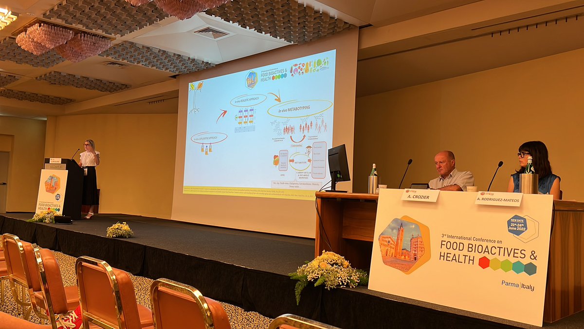 5th Conference on Food Bioactives & Health (@fbhconference) on Twitter photo Our Dr. <a href="/Leti_Bresciani/">Letizia Bresciani</a> on the floor for a comprehensive talk on the different aspects to be considered for the evaluation of the bioavailability of phenolic compounds!#fbhc2020 <a href="/HNUnipr/">Human Nutrition Unit - University of Parma</a> Our Dr. <a href="/Leti_Bresciani/">Letizia Bresciani</a> on the floor for a comprehensive talk on the different aspects to be considered for the evaluation of the bioavailability of phenolic compounds!#fbhc2020 <a href="/HNUnipr/">Human Nutrition Unit - University of Parma</a>