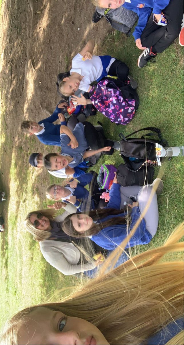 Snack time after the lion and monkey enclosure