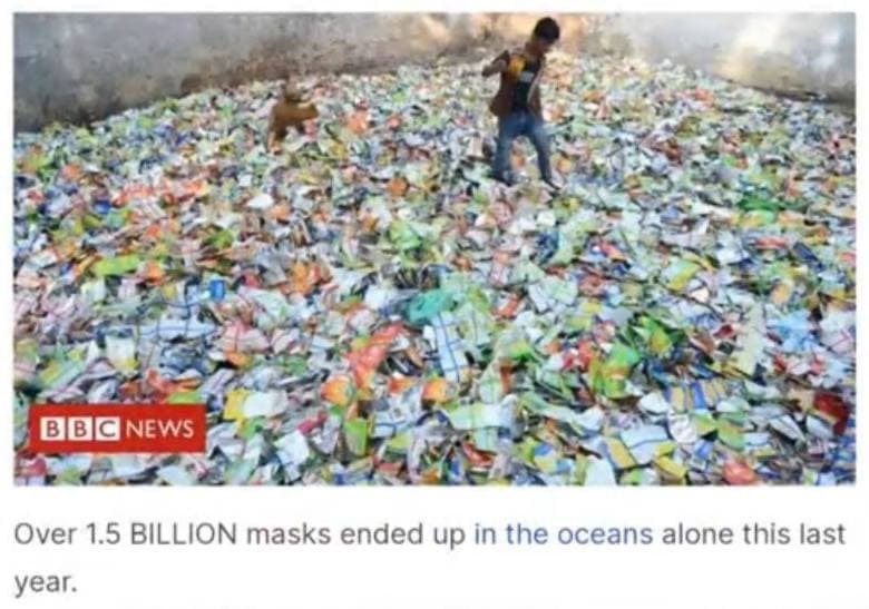 moppedjoe's tweet photo. @tagesschau Die Bundesregierung achtet offensichtlich nicht auf Nachhaltigkeit!
Angefeuert durch die Medien, wird unsere Umwelt vorsätzlich zerstört @tagesschau #Maskenzwang #Testzwang 👎 https://t.co/tTFFFoNUuq