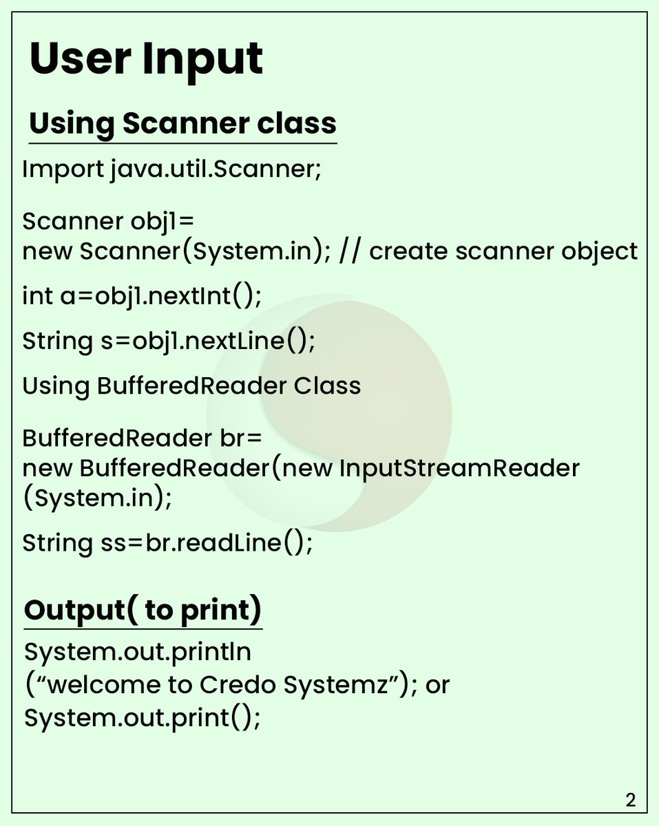 credosystemz's tweet photo. When you need quick answers for developing or debugging Java programs, this pocket guide provides a handy reference to the basics of Java Programming.
Learn Java from Industry Expert : https://t.co/x3PGN314He
#java #javadeveloper #javaprogramming #javatraining #javaguide https://t.co/X5XBZyV7jy