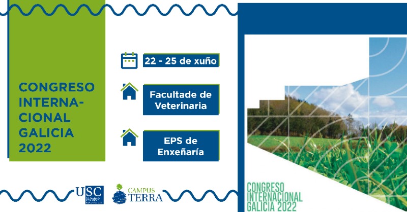 CampusTerraUSC's tweet photo. 📣 INVESTIGACIÓN | Lugo convértese na capital europea de extensión rural durante catro días enteiros!
🙌Hoxe dá comezo o Congreso Internacional Galicia 2022 na Facultade de #Veterinaria e mais na @EPSLugo do #CampusTerra da man de #IALB, #Eufras, #Seasn e a @UniversidadeUSC.
🔽