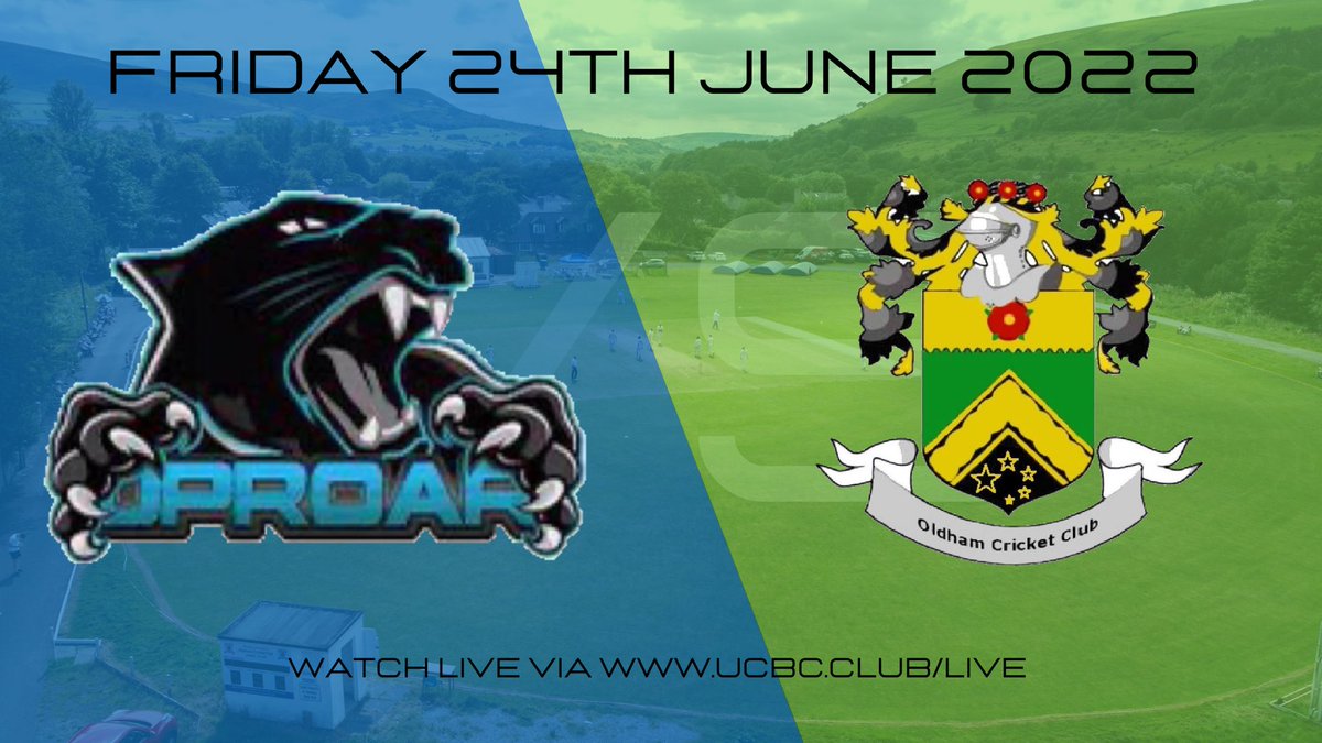 This Friday!!! 🗓 The Uproar face off against Oldham CC in a T20 blast! 🏏 6.00pm Start. ⏱

The weather is looking good ☀️ and the bbq 🍔 will be on, so come down, have a drink and watch some cricket!!!

PA with Stu Hamer and Graham Lees! 🙈🎤