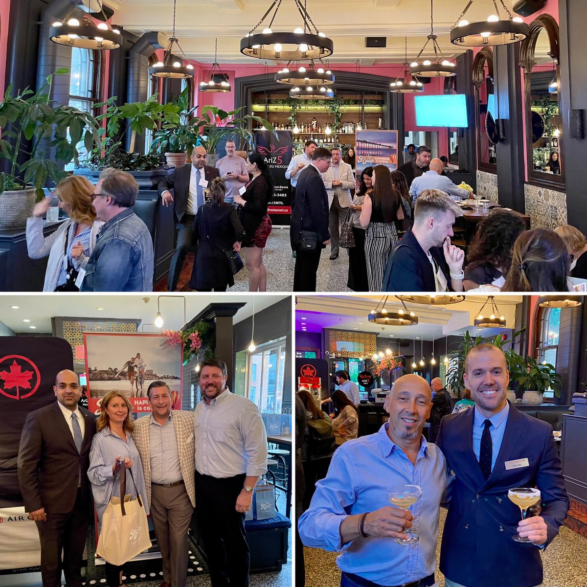 Marc_Roy_AC's tweet photo. Belle soirée à #Montréal avec @visitsandiego pour faire la promotion du nouveau vol direct @AirCanada sur #SanDiego au départ de #YUL! 
#Voyages https://t.co/Jlwfs055vt