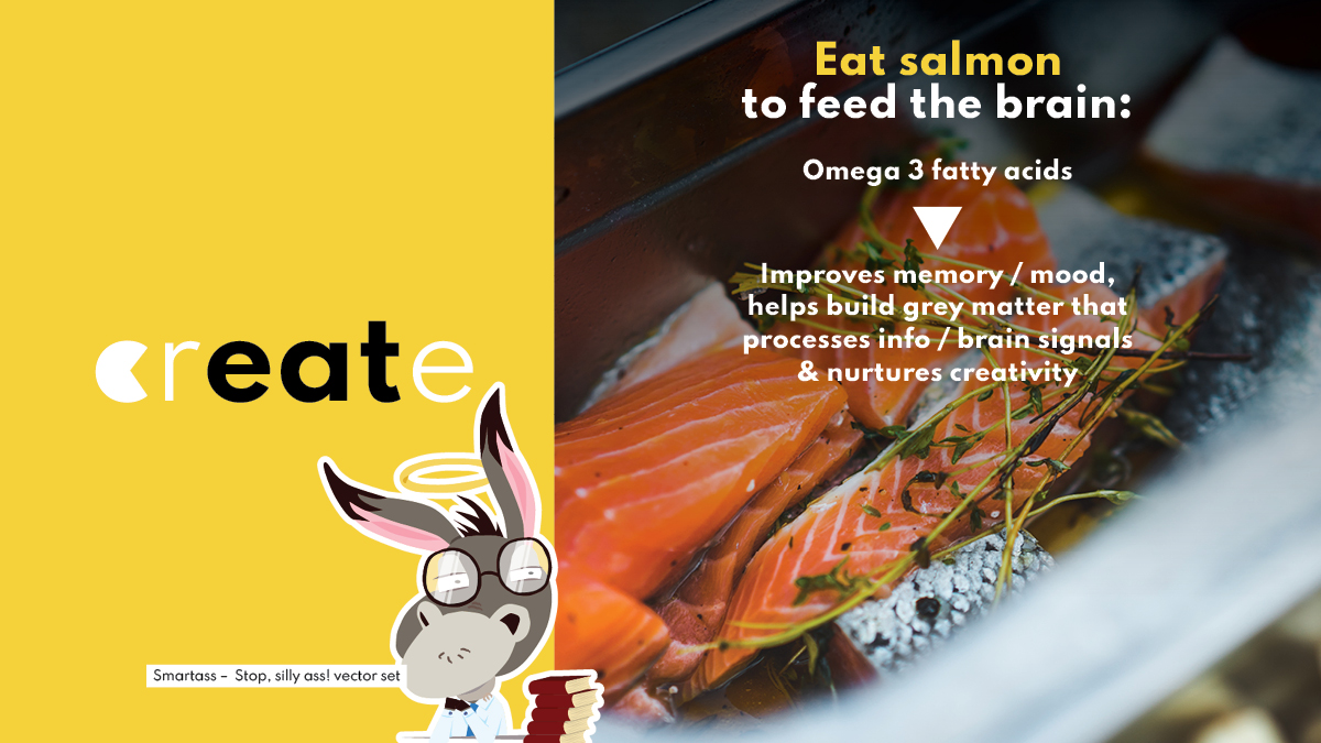 Create_With_CT's tweet photo. See food, eat it.

Respect the ocean, it’s not only wondrous but also provides good stuff for your brain that cannot be found anywhere else. Just remember to eat responsibly-sourced fish.

#creativity #feedcreativity #eatinspiration #brainfood #feedyourbrain #boostcreativity https://t.co/pf6uqqMZOF