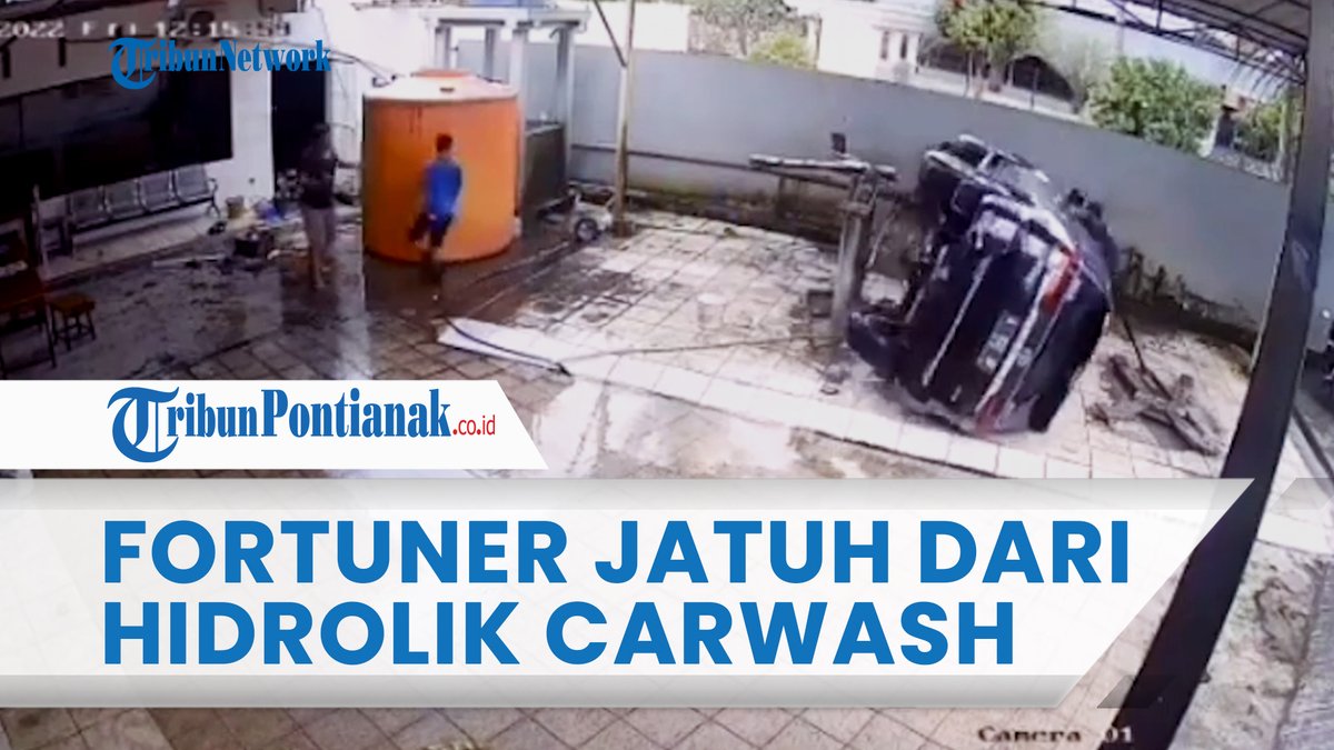 tribunpontianak's tweet photo. ยฎ๏ธ ๐ด Fortuner Jatuh Dari Hidrolik Pencucian Mobil https://t.co/0LjUYZbYjM lewat @YouTube
#mobil #fortuner #mesinhidrolik #cucimobil #toyotafortuner #sistemhidrolik #carwash #kendaraan #pencucianmobil Bunda Tertinggi 1 Torres Garam https://t.co/msqfHY5jlu