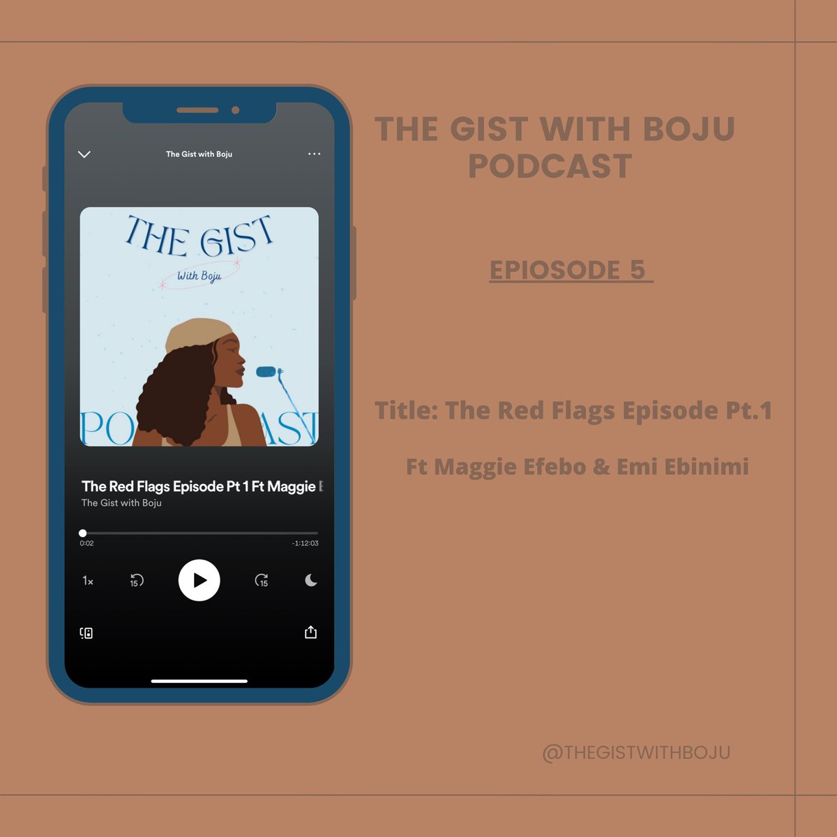 The Gist with Boju Podcast tweet media