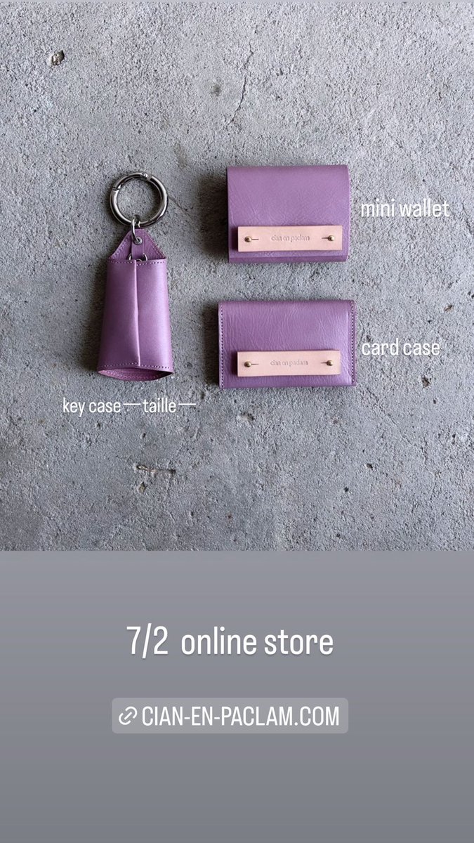 cian en paclam mini wallet kiwi 定番 28%割引 www
