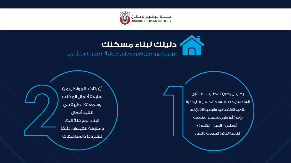 adhamedia's tweet photo. دليلك لبناء مسكنك 
#هيئة_أبوظبي_للإسكان https://t.co/97oV9klL93