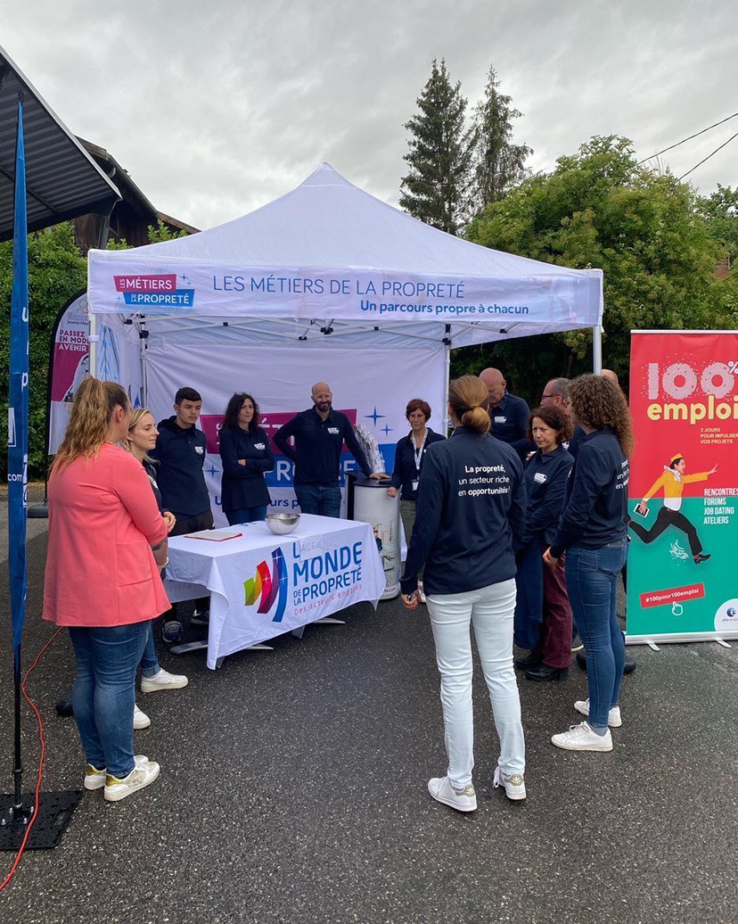 FedeProprete's tweet photo. [EVENT] En ce troisième jour de la Semaine des métiers de la #Propreté, cap sur les événements qui se tiennent au Bourget-du-Lac, @ville_gap, @VilleIssoire et @nantesfr. Encore une belle mobilisation sur tout le territoire pour l'emploi et l'insertion dans notre secteur ! 👏 https://t.co/nMwzdZlLRD