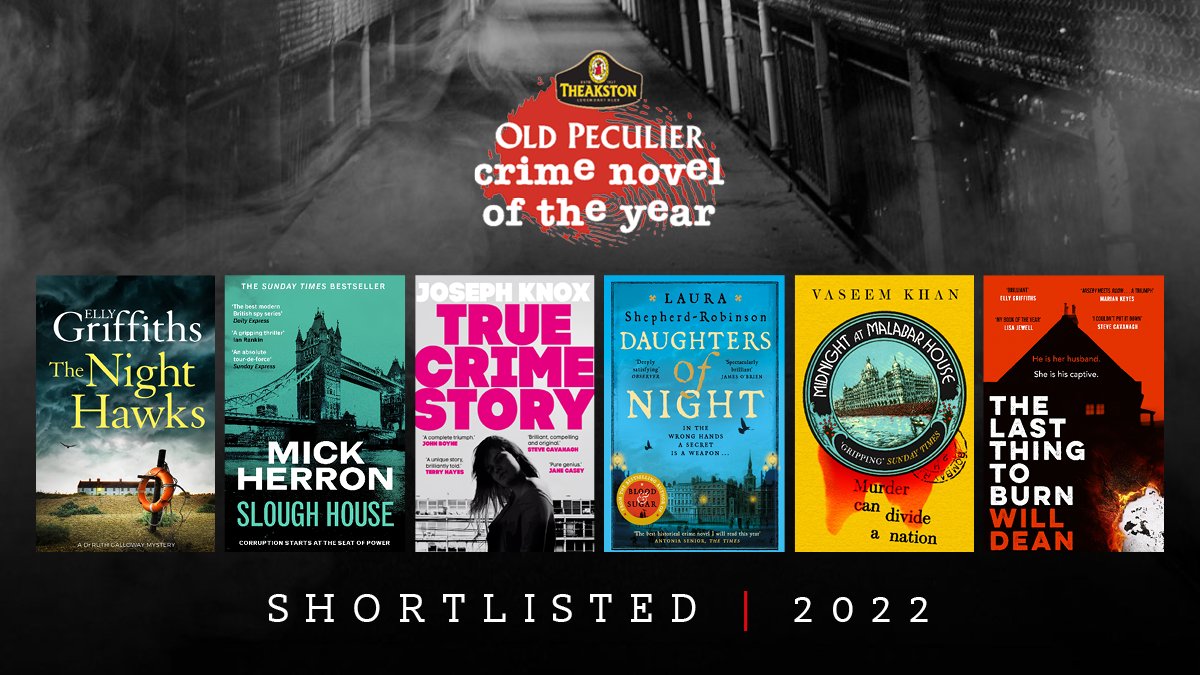 Two of our wonderful guests @GwylCrimeFest '22 are up for a #TheakstonAward this year: @ellygriffiths and @VaseemKhanUK 😀If you'd like to see them in action, before you vote, go to our Youtube channel playlist and select events 3 and 4 respectively:
https://t.co/Dxn7nstm9r https://t.co/3c9bAhrS9i