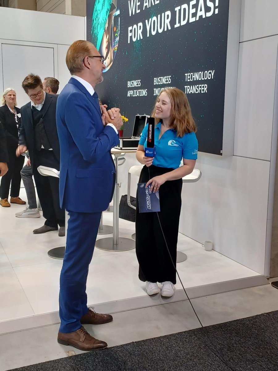 Down time is the best time. 

I got to tour the extended #ILA22 Space Pavilion and paused to hear from the ESA BIC Northern Germany team (<a href="/esabic_ng/">ESA BIC Northern Germany</a>) and have an impromptu interview with <a href="/chiaramoenter/">Chiara Moenter</a> from <a href="/SpaceWatchGL/">SpaceWatch.Global</a>. 

Who else out there is coming to #ILA22 this week?