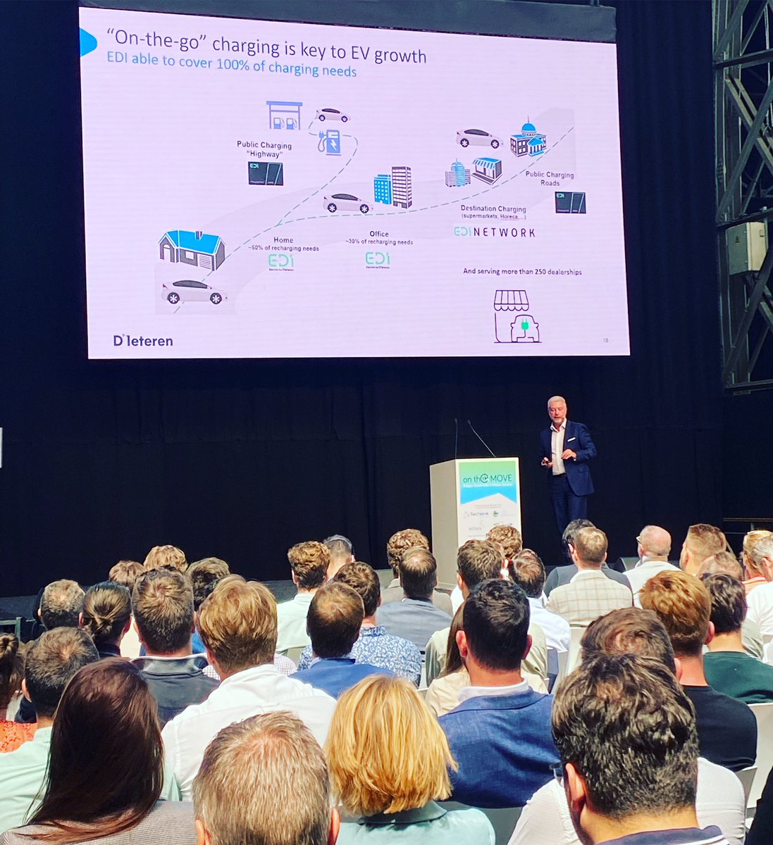 Denis Gorteman, CEO D’Ieteren #onthemovesummit #electromobility