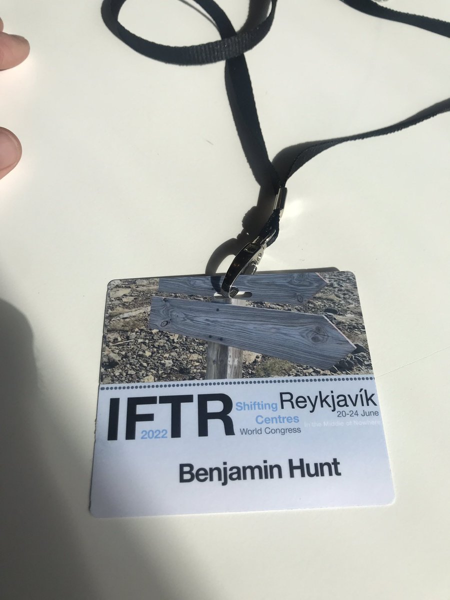 benjohnhunt's tweet photo. Knackered but so excited to be here #iftr2022 @IFTRpublicperf https://t.co/hfsNEhQwGf