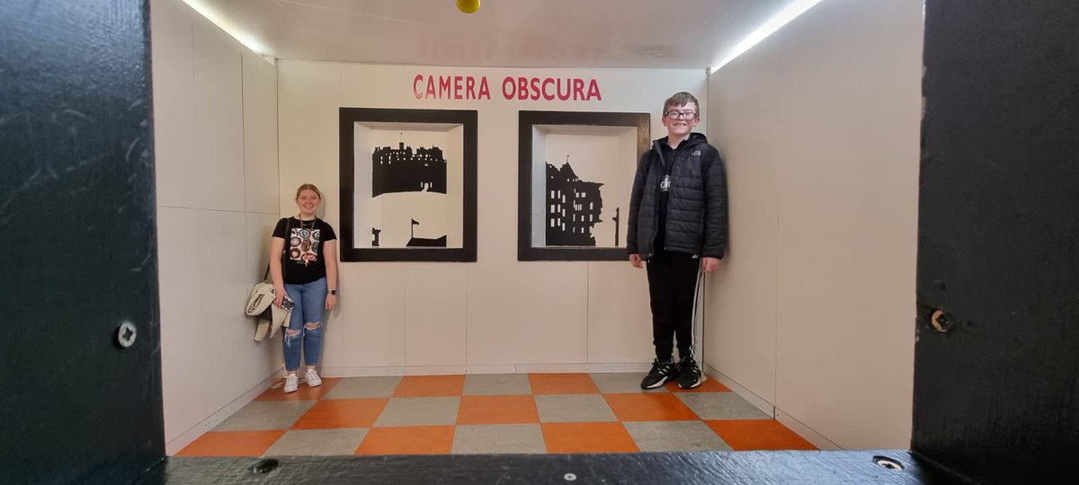 FHS_HistoryDept's tweet photo. Enjoying activity day at Camera Obscura. @FHS_Success https://t.co/s0cuaLfpkN