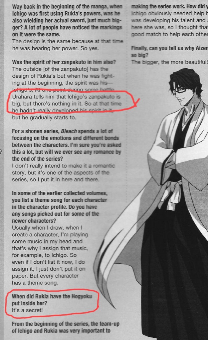 Zanpakuto Spirits List