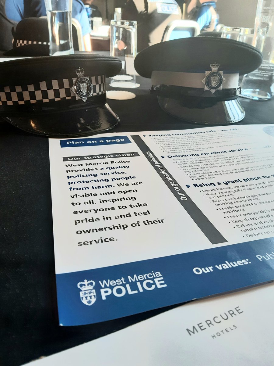 BridgnorthCops's tweet image. We are at the Chief's Plan on a page roadshow today. Learning about the vision of @WMerciaPolice 
@ShifnalCops @CCPippaMills @DCCJulianMoss @ACCRachelJones @InspSouthShrops #Saferhomes #Saferstreets #Safetroads #PolicingPromise