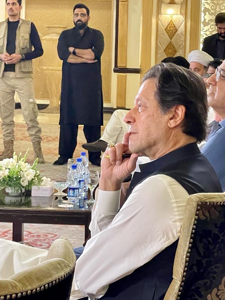 Engr_Naveed111's tweet image. Chairman Imran Khan attending Regime Change Conspiracy Seminar