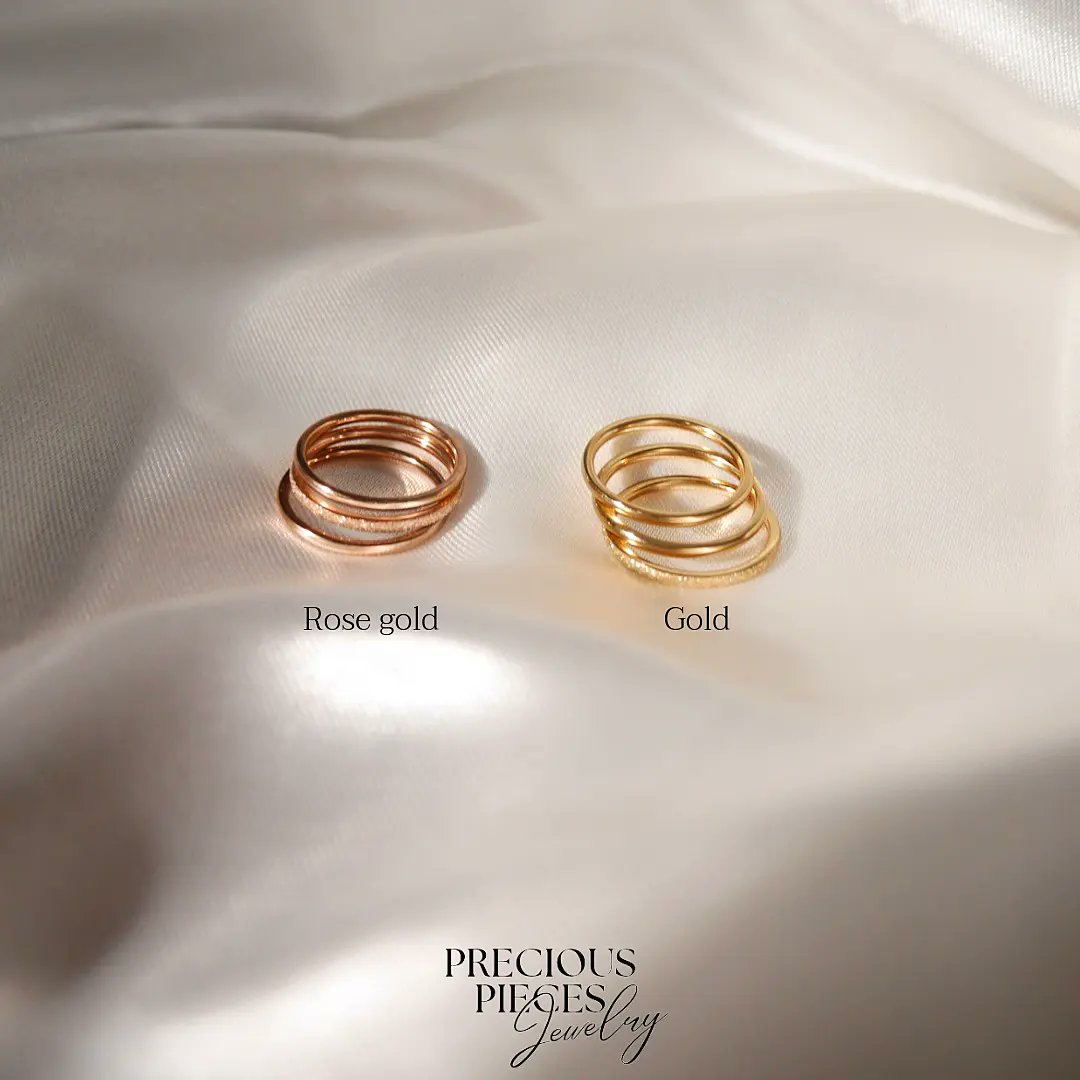 PRECIOUSPIECES9's tweet image. 💎Minimal ring set แหวนสแตนเลสรุ่นขายดี วัสดุสแตนเลสแท้ 
(ทอง/โรสโกลด์) ทนน้ำ ทนเหงื่อ ไม่ลอกดำ 
🏷ราคา 220 บาท ส่งฟรี 
 
#ต่างหู  #ต่างหูแฟชั่น #เครื่องประดับ #เครื่องประดับแฟชั่น #เครื่องประดับนำเข้า  #สร้อยคอแฟชั่น #สร้อยข้อมือ #สร้อยคอ #สร้อยข้อมือ  #แหวน #แหวนแฟชั่น