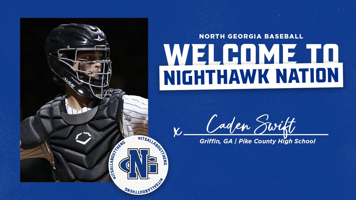 UNG Baseball (@ungbaseball) on Twitter photo We would like to Welcome a State Champion Catcher from Griffin, GA in <a href="/cadenswift4/">Caden Swift</a> to our Family! Caden comes to us from Pike County HS! #ItsAllAboutTheNG We would like to Welcome a State Champion Catcher from Griffin, GA in <a href="/cadenswift4/">Caden Swift</a> to our Family! Caden comes to us from Pike County HS! #ItsAllAboutTheNG