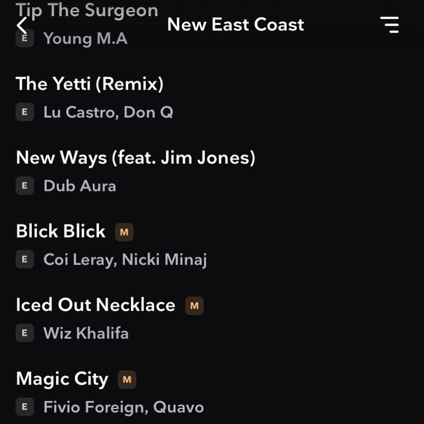 1520Records's tweet photo. @WhyNotCastro’s The Yetti (Remix) Feat. @DonQhbtl has been added to @TIDAL #NewEastCoast Playlist! 

SINGLE + VIDEO OUT NOW 
🔗 WATCH HERE: https://t.co/PKDkIk6tHh https://t.co/fOIOqyIVdY