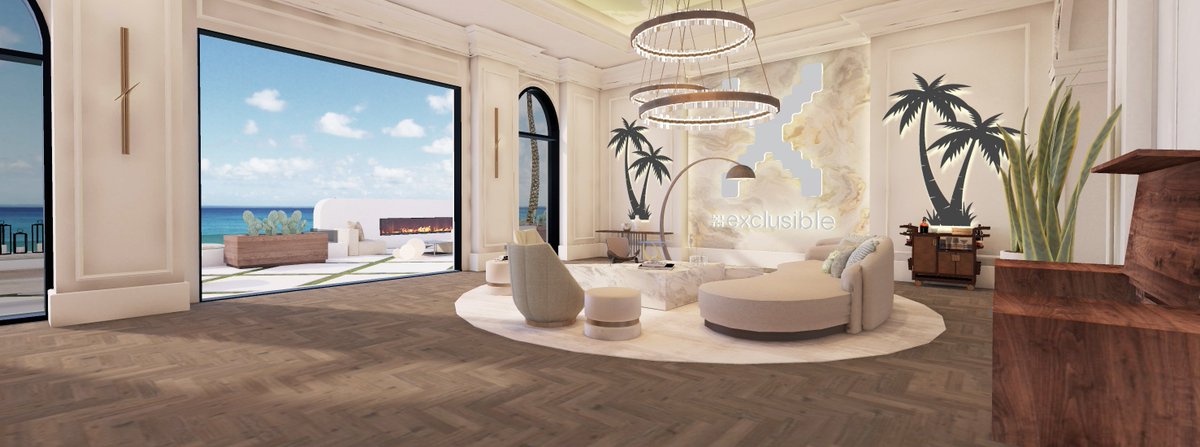 TheMontegoRoom's tweet photo. First post!  The Montego Room is coming online soon!  This luxury event space will be available to rent for your next event in the #Metaverse!  
@exclusible @spatialxr @readyplayerme
 #nftnyc #web3 #nft #eventspace
Mint your own #Exclusible NFT space at https://t.co/JjkdabyLnv https://t.co/o1nv6N9kvc