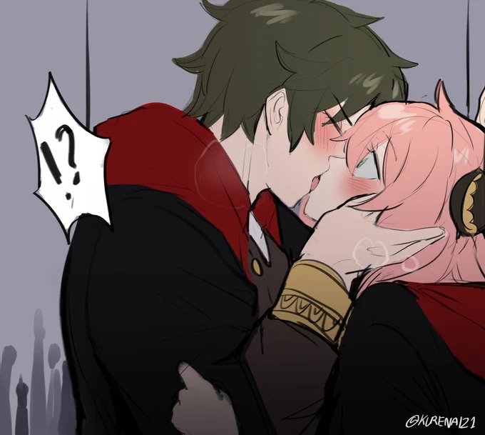 Their first kiss

#SPYxFamily 
#SPY_FAMILY 
#ダミアニャ
#damianya 