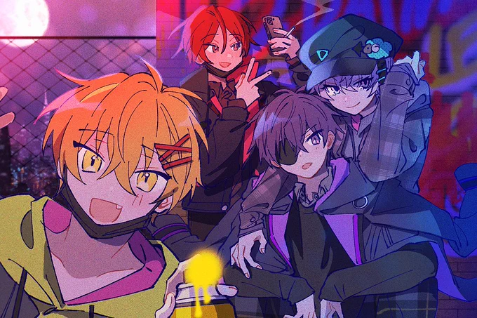🌃https://t.co/daZsHdgzoV

#ピースArt 