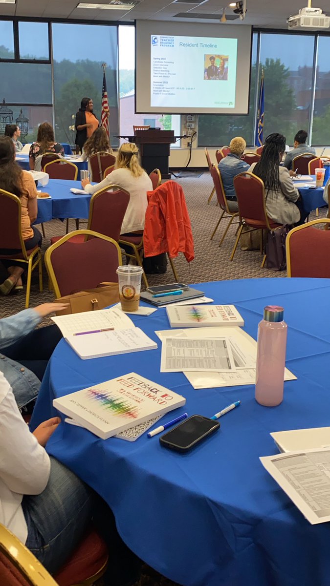 Excited to get going w/ <a href="/ct_trp/">CT Teacher Residency Program</a> launch! New mentors preparing to work w/ 55 new Residents. Honored to be part of the work- #Feedback to Feed Forward supports mentor coaching, building relationships, &amp; cultivating instruction for student learning!! <a href="/ATep46/">Amy Tepper</a>