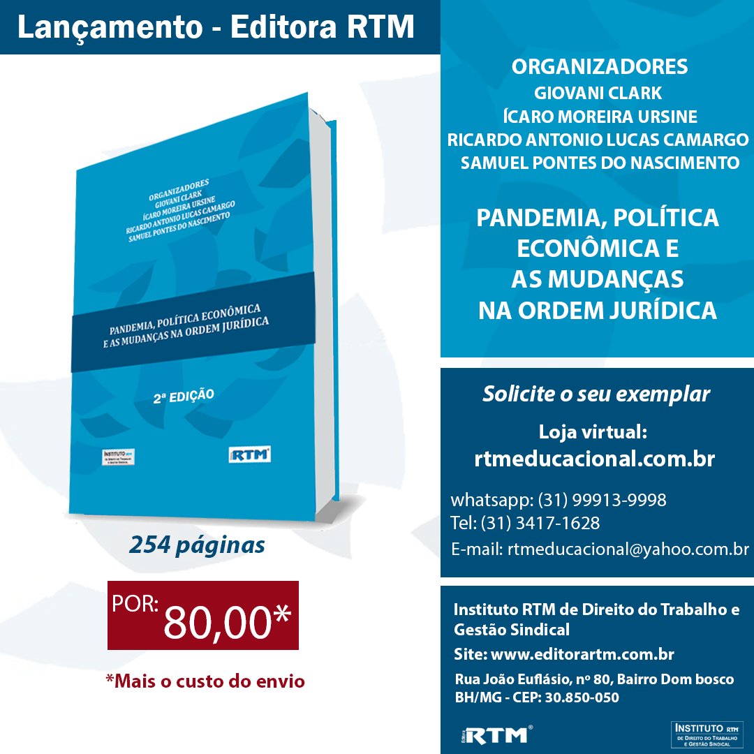 EditoraRtm's tweet photo. Confira nossa Biblioteca e adquira já o seu exemplar!
Loja virtual: https://t.co/WlRupgSe7Q
Whatsapp: (31) 99913-9998 - Telefone: (31) 3417-1628 
E-mail: rtmeducacional@yahoo.com.br https://t.co/I7fq8r9A82
